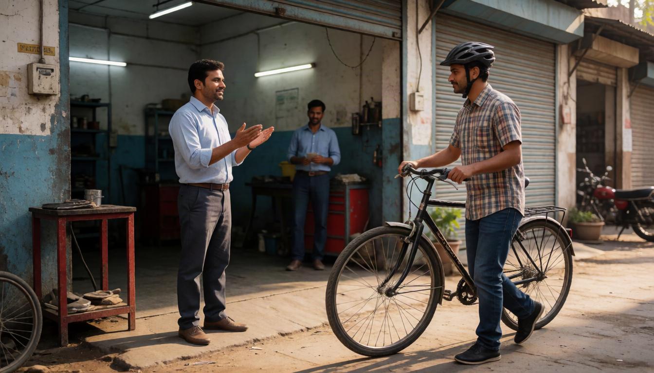Family bicycle maintenance