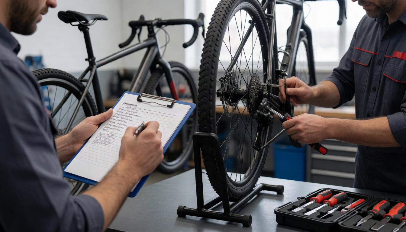 Weekend ride servicing